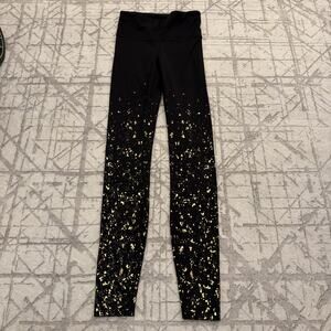 Lululemon Speed‎ Wunder Tight *Lunar New Year size 2 28” Black gold EUC rare